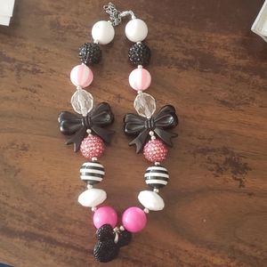 Kids minnie chunky jewelry